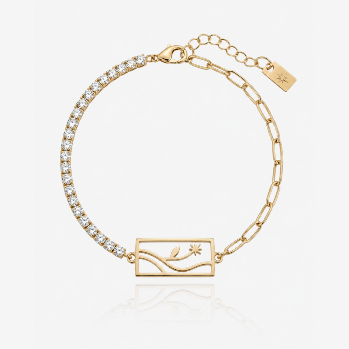 Star Laurel Beaded Bracelet