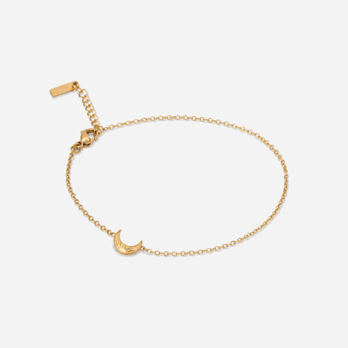 Botanical Disc Gem Bracelet