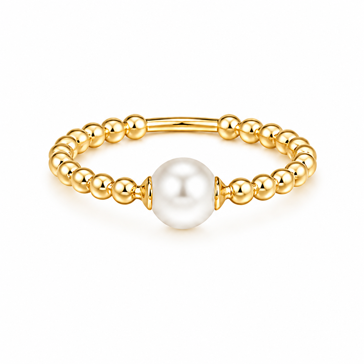 Pearl Beaded Ring